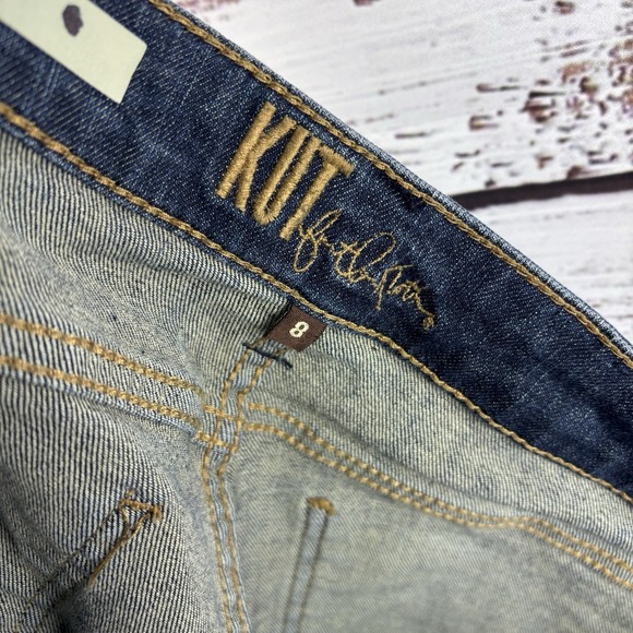 Kut from the Kloth Katy Boyfriend Blue Jeans Denim Size 8 Style # KP422MA1R - Picture 11 of 13